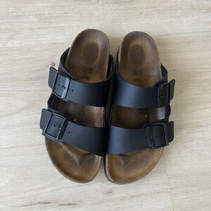 Black Arizona Birkenstock Sandals
